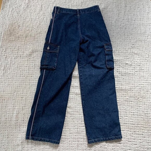 Wide Leg Denim Jeans - Picture 3 of 5